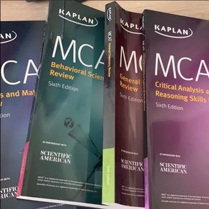 Brand new Kaplan 6th edition MCAT books 6-10